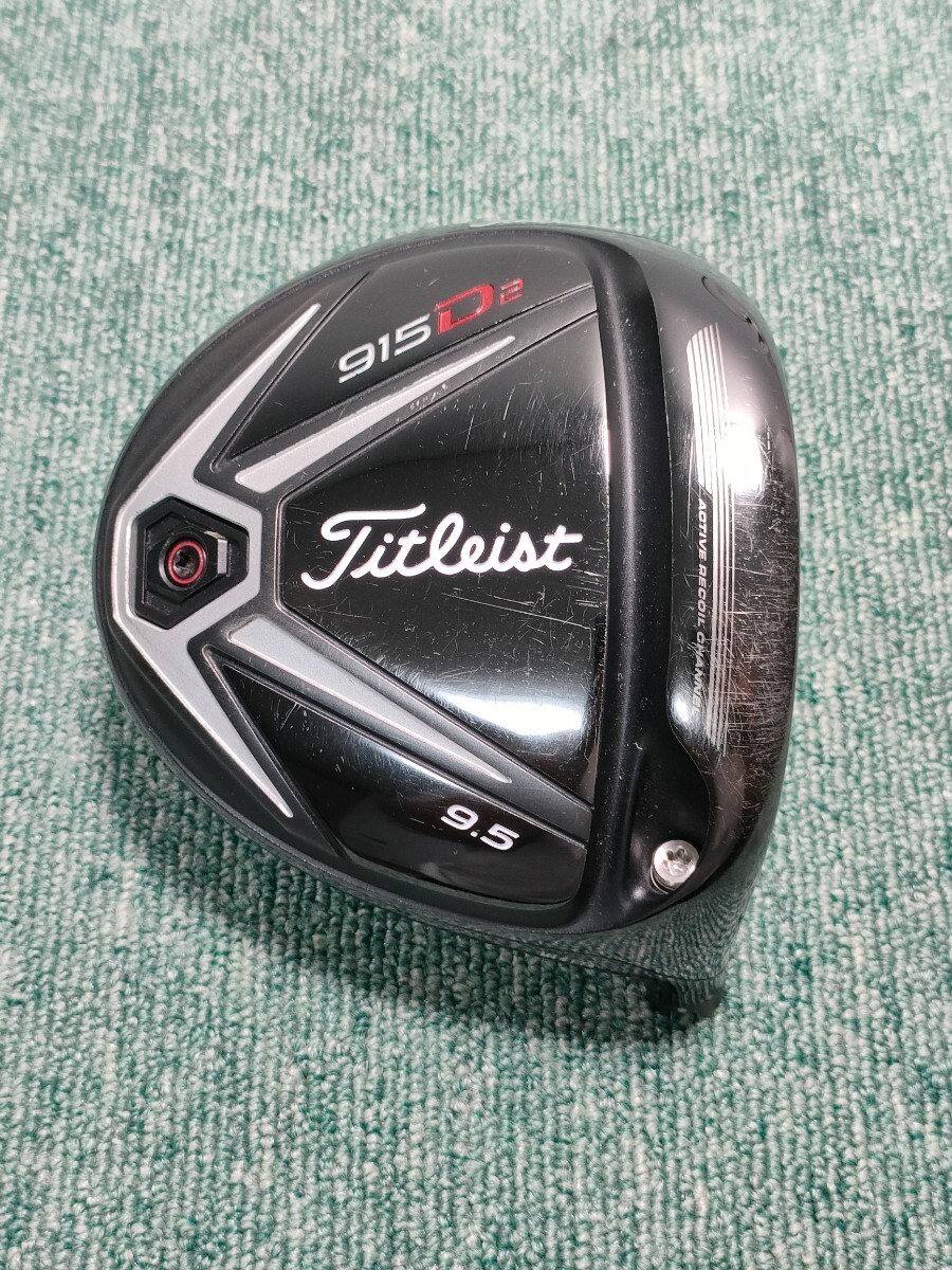 Titleist 915D2 9.5 degree1W Driver Head Only | eBay