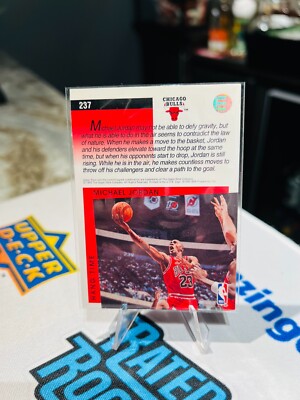 1998 Upper Deck Retro MJ Michael Jordan Hang Time Card #45 | eBay