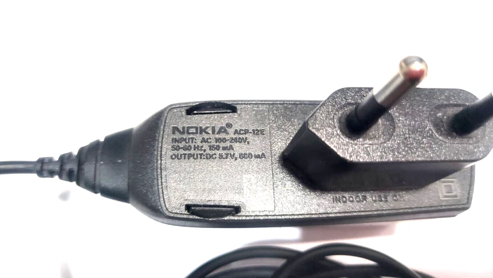 Cargador NOKIA ACP-12E 5.7V 800MA 0.8A Adaptador Fuente de Alimentación Foto 3 de 4