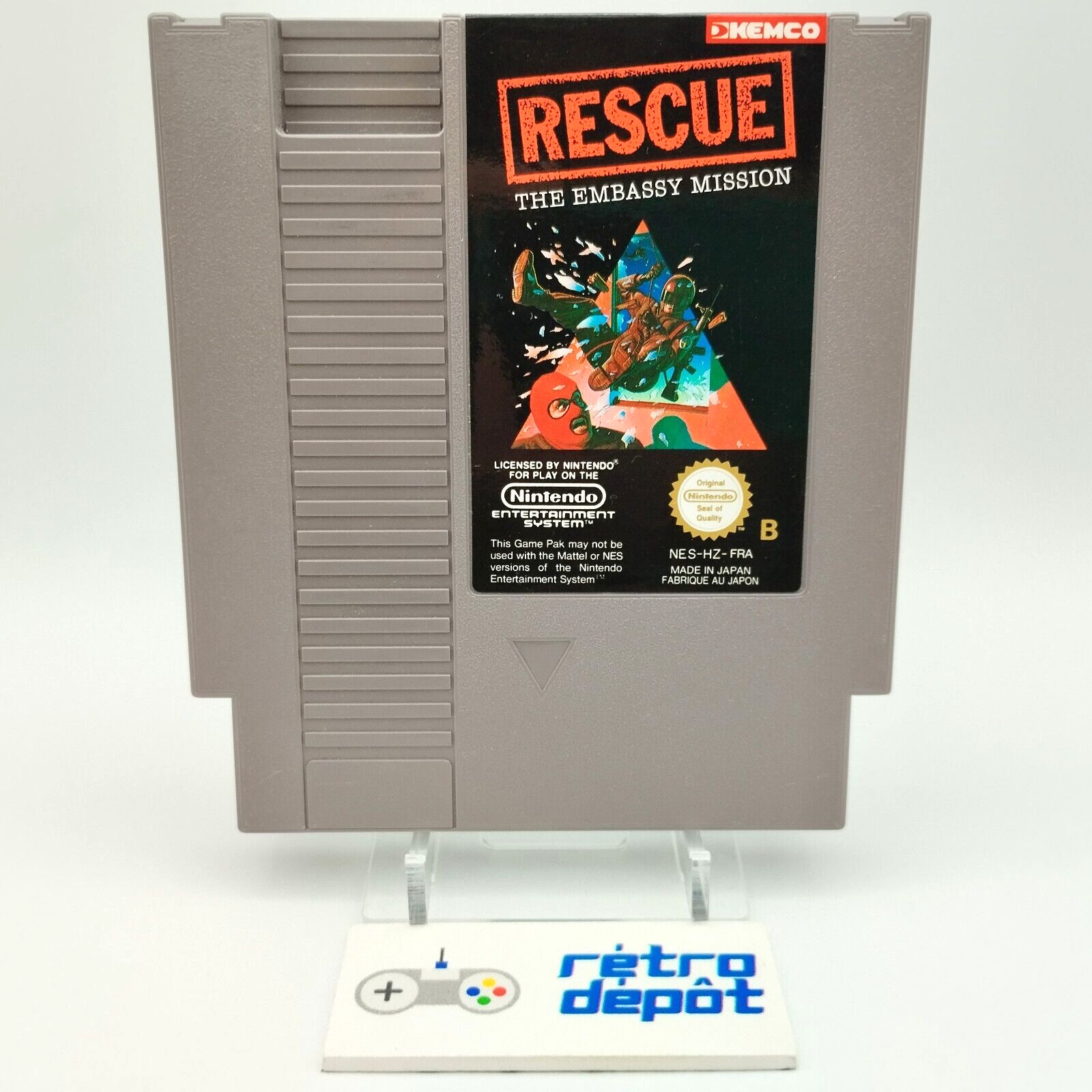 Rescue The Embassy Mission / Nintendo NES / PAL B / FAH-1