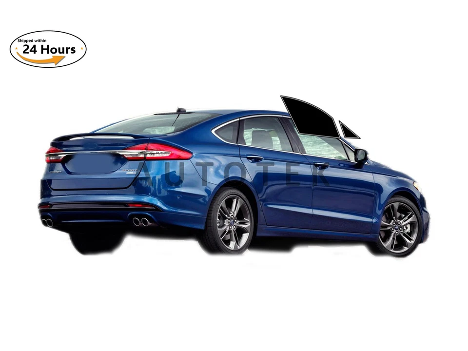 Kit de película de tinte de ventana de 2 capas precortada personalizada computarizada para Ford Fusion 2013-2020 Foto 3 de 4
