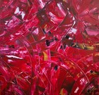 Large original acrylic abstract art painting on canvas