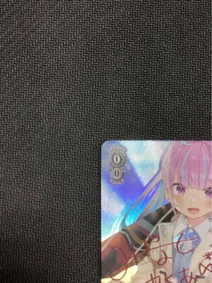 【PSA10】湊あくあ サイン One Winter Day Weiss Schwarz SP Sign One Winter Day Aqua Minato | eBay