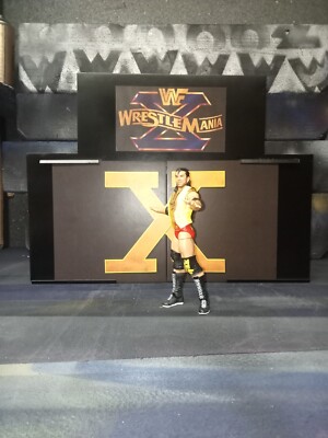 WWF Custom Made Wrestlemania 10 Entrance stage Mattel Wwe | eBay