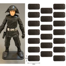 20 pcs Figure 66mm Stands Base Fits 6'' Marvel Star Wars GI JOE MOTU DC Figures