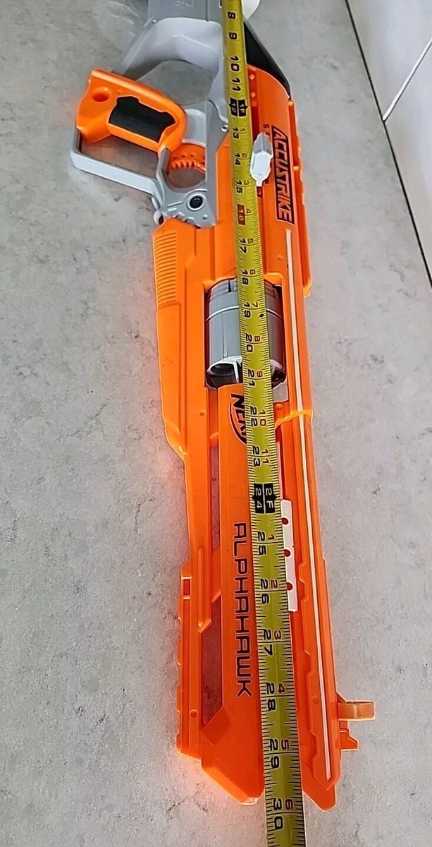 Nerf N-STRIKE ELITE AccuStrike Series AlphaHawk Blaster Gun Orange