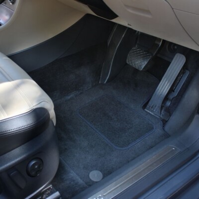CITROEN DISPATCH 07-16 1 PC TAILORD BLACK CAR MATS - CHOOSE YOUR EDGING