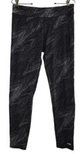 Champion Duo Dry Gray  Black Pattern Leggings Sz L