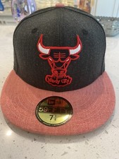 Chicago Bulls Windy City 59Fifty New Era Cap- 7 1/8