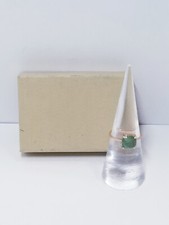 Sterling Silver Aventurine Ring sz 6 1.4g T.W. 