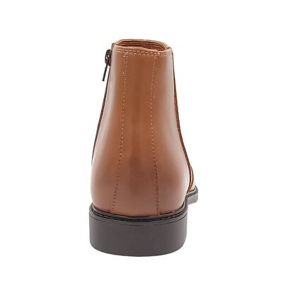 Alfani Men Liam Side Zip Dress Boots Size US 11.5M Brown  display picture 3