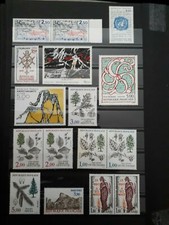 timbres français : 1985 YT n° 2373, 2374 et 2380 à 2389, NEUF **