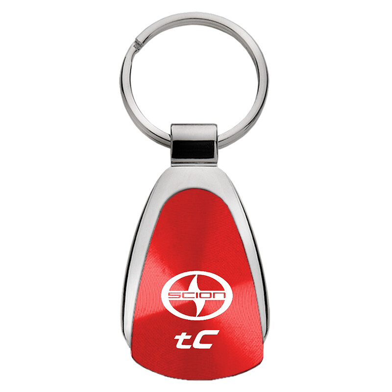 Rolling stonesTONGUE KEYCHAIN 赤 新品　未使用 Toyota Scion TC Tear Drop Key Ring | Red | Genuine OEM | Metal | 1