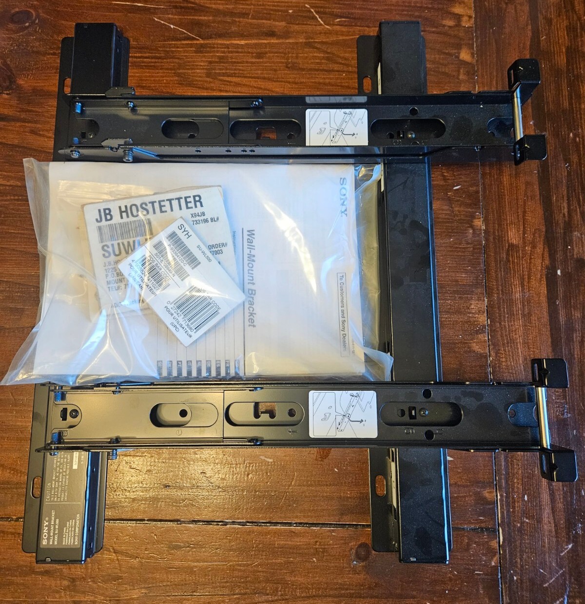Sony Suwl500 Television Wall Mount Bracket eBay