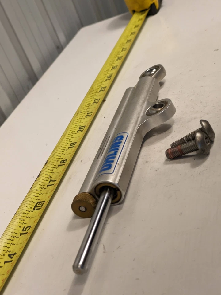 2009 2012 Kawasaki Ninja ZX6R ZX-6R Ohlins Steering Damper - Image 3 of 4