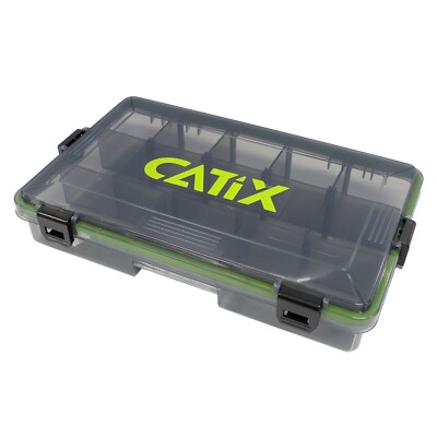 Catix Lure Box Zubehörbox Kleinteilbox Wallerangeln 23 x 17,5 x 5 cm