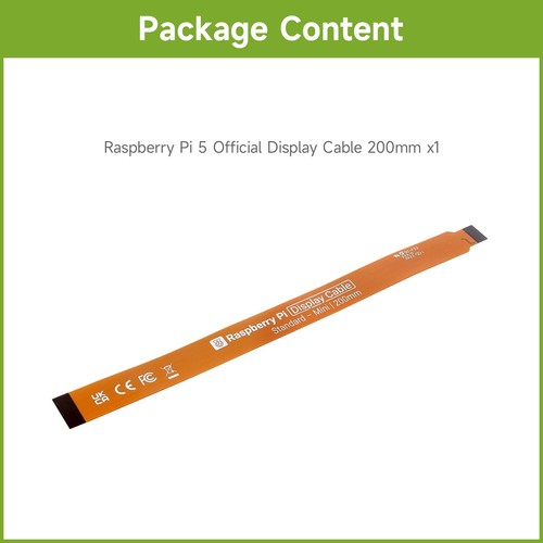 DSI FPC Flexible Cable For Raspberry Pi 5, 22Pin To 15Pin - 300mm