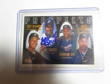 SIGNED AUTOGRAPHED 1996 Topps #439 Yamil Benitez Expos