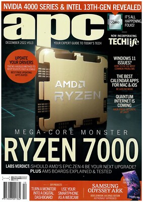 Australia Personal Computer Magazine November 2022 MEGA CORE MONSTER RYZEN 7000