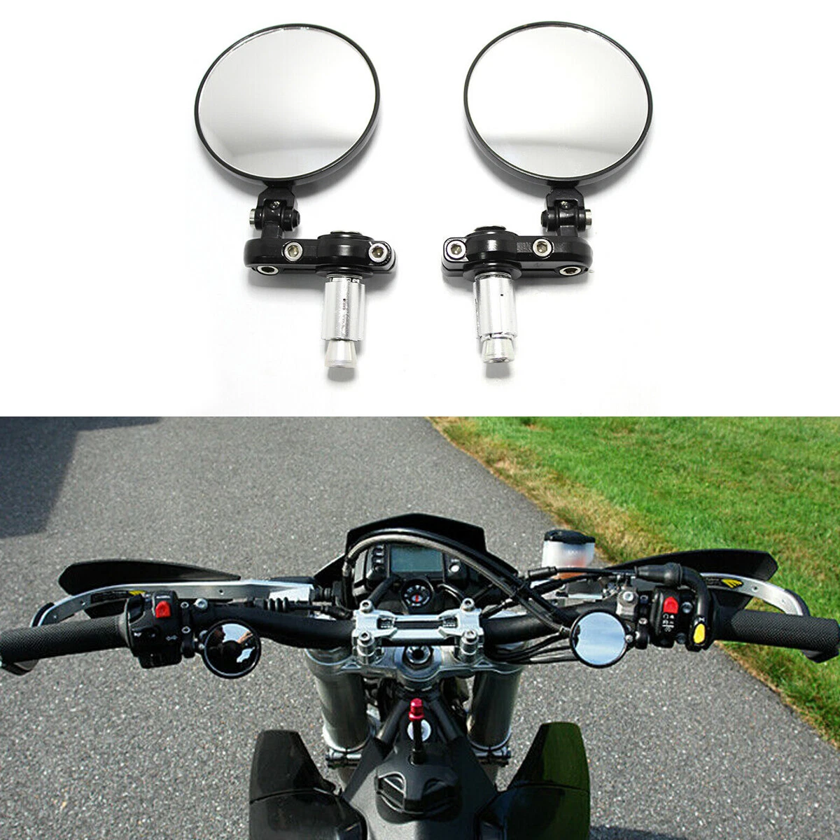 Folding bar end mirrors online