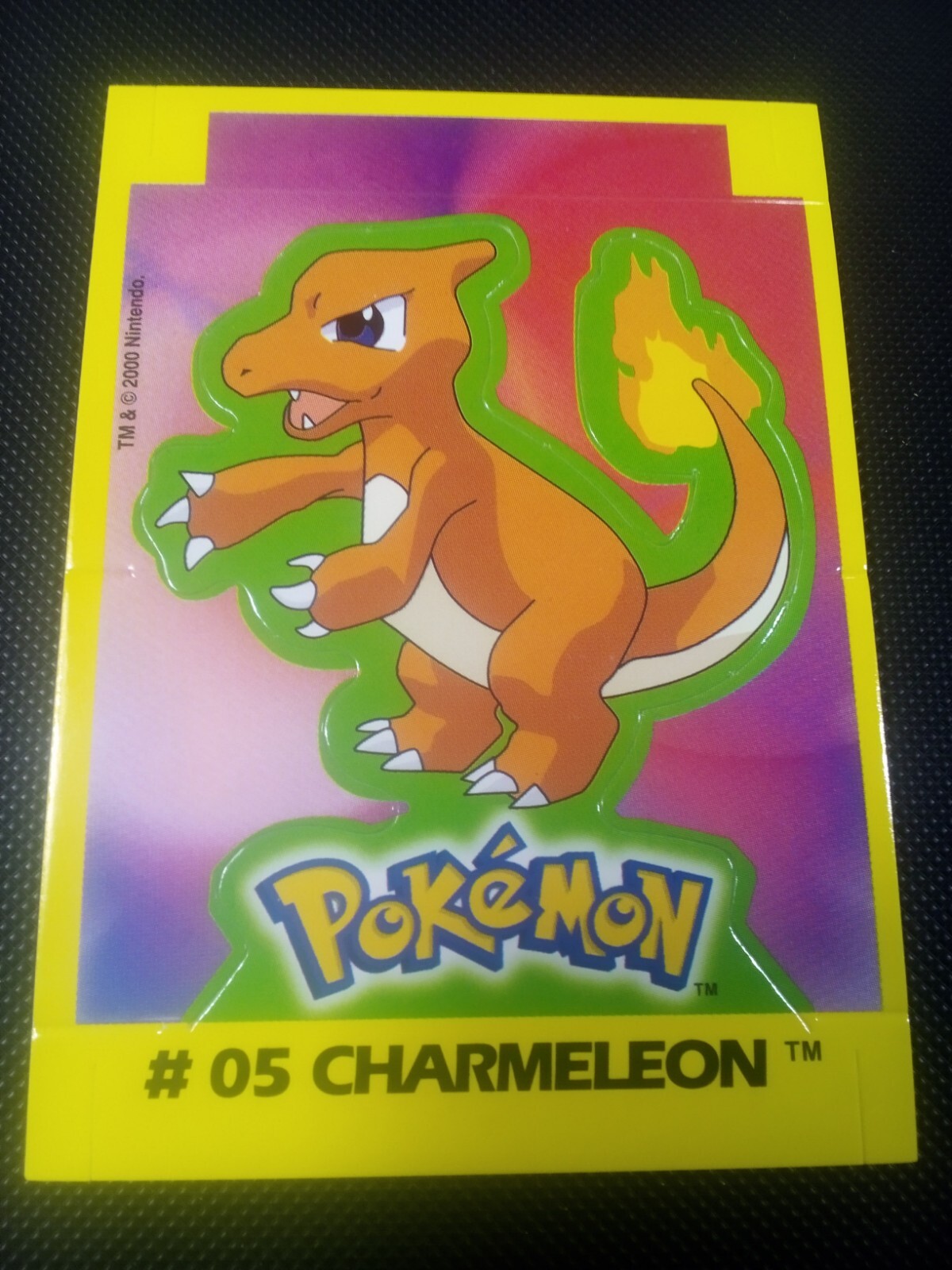 2000 Pokemon Navarrete Kanto Peru Buildable Card Charmeleon #05 Vintage 