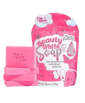 Beauty White Soap by You Glow Babe, 5 Bars x 70g each 💯% Authentic💖