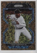 2022 Panini Prizm Tier III Bronze Donut Circle 37/40 Jazz Chisholm #256 15t1