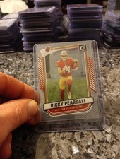 2024 Clearly Donruss Football Ricky Pearsall The Rookies RC 