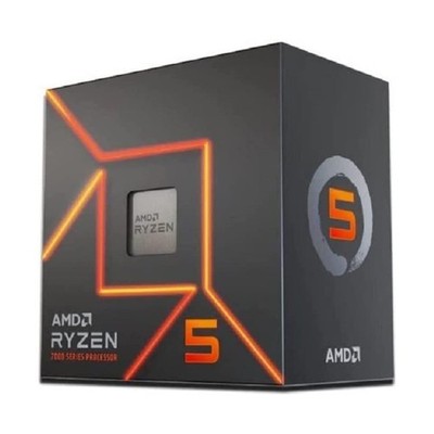 AMD Ryzen 5 7600 Processor 6-Core 3.8GHz AM5 65W w/ 12-Thread Unlocked CPU