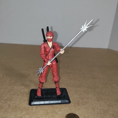 GI JOE JINX KIM ARASHIKAGE SDCC 2012 Exclusive RED Cobra Action Figure Comic Con