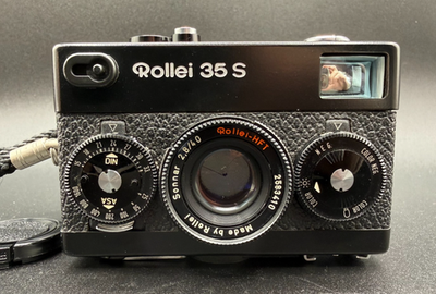 Rollei 0 Sonnar HFT 40mm with SE Camera 35SE & f2.8 Black f