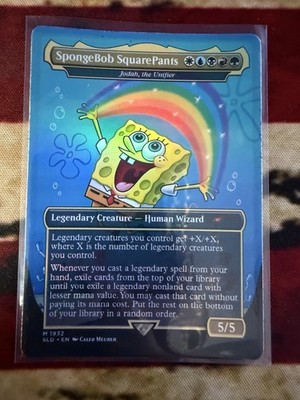 SpongeBob Square Pants  Jodah, The Unifier  Playtest Card