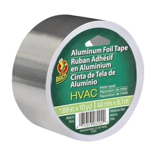 Duck Brand Aluminum Foil Tape 1.88 Inch x 10 Yards Indoor Outdoor Use