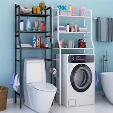 Bathroom Laundry Washing Machine 3 Tier Shelf Rack Over The Toilet Storage Units