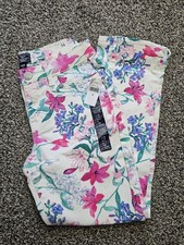 Nwt Gap Kids Floral Super Skinny Skimmer Jeans sz 14