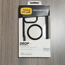 OtterBox Defender Pro XT Rugged MagSafe Black Case for iPhone 16 Pro Max