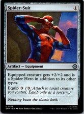 Spider-Suit 176 UC Marvel's Spider-Man Magic: The Gathering Near Mint