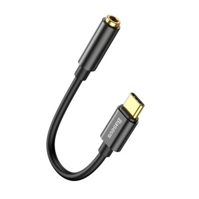 Baseus L54 Audio Adapter USB-C + Miniklinke 3,5mm Schwarz