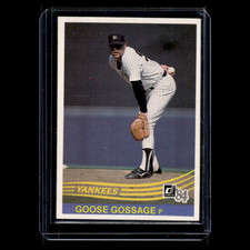 Goose Gossage #396 1984 Donruss New York Yankees Baseball Card MLB NM