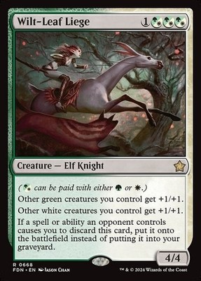 Wilt-Leaf Liege - Foundations - MTG