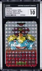 1996 POKEMON BANDAI CARDDASS RED CARD PRISM HOLO #003 VENUSAUR CGC 10 GEM MINT