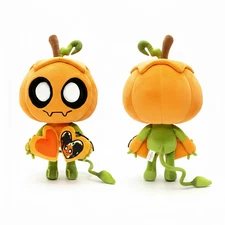 Gourdy Plush Pumpkin Smiling Soft Stuffed Doll Cute Plush Toy free shipping