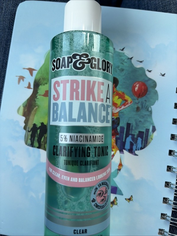 Soap & Glory Strike A Balance 5% Niacinamide Tonic 6.7fl Oz