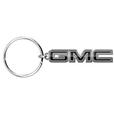 GMC Logo Shape 3D Die-Cut Metal Key Chain Key-Charm