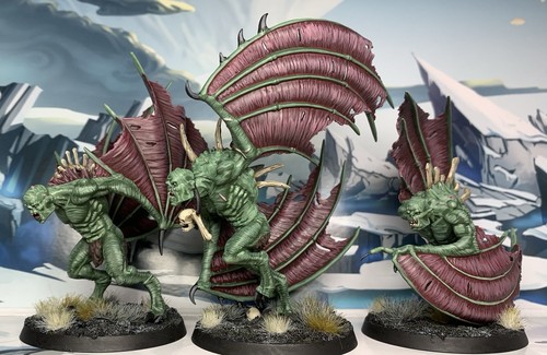 Warhammer Aos Age Of Sigmar Flesh-Eater Courts Crypt Flayers Made To Order - Picture 6 of 7