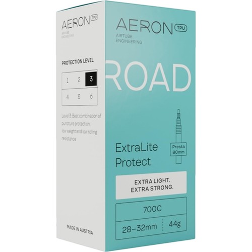 Aeron Road Extralite Protect Presta 42 Mm Inner Tube 700C