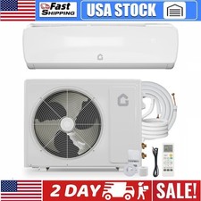 18000 BTU Mini Split Air Conditioner  Heater Pump System 19 SEER2 Ductless 230V