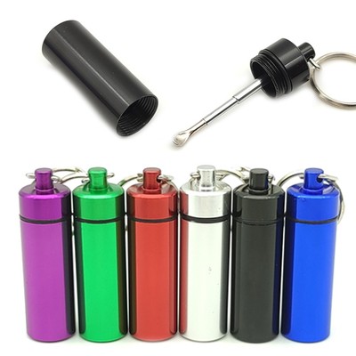 3Pcs Kitchen Spice Snuff Tool For Party Container Mixed Color Storage Box Gift
