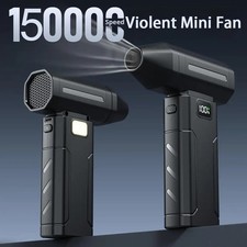Portable Handheld Car Turbo Jet Fan Blower Cleaner Tool Auto Electric Air Duster