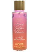 VICTORIA  S SECRET SWEET GOLDEN BLOOMS FRAGRANCE BODY MIST SPRAY SPLASH 8.4 oz